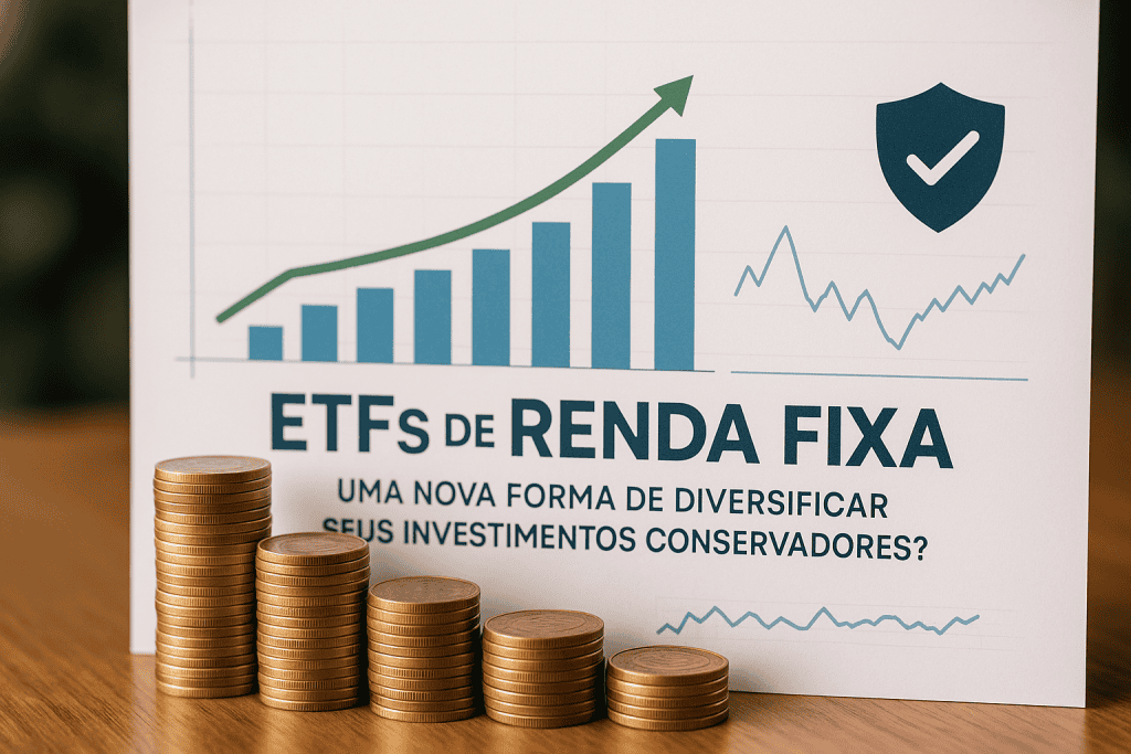 Descubra como os ETFs de Renda Fixa podem diversificar seus investimentos conservadores de forma prática e eficiente.